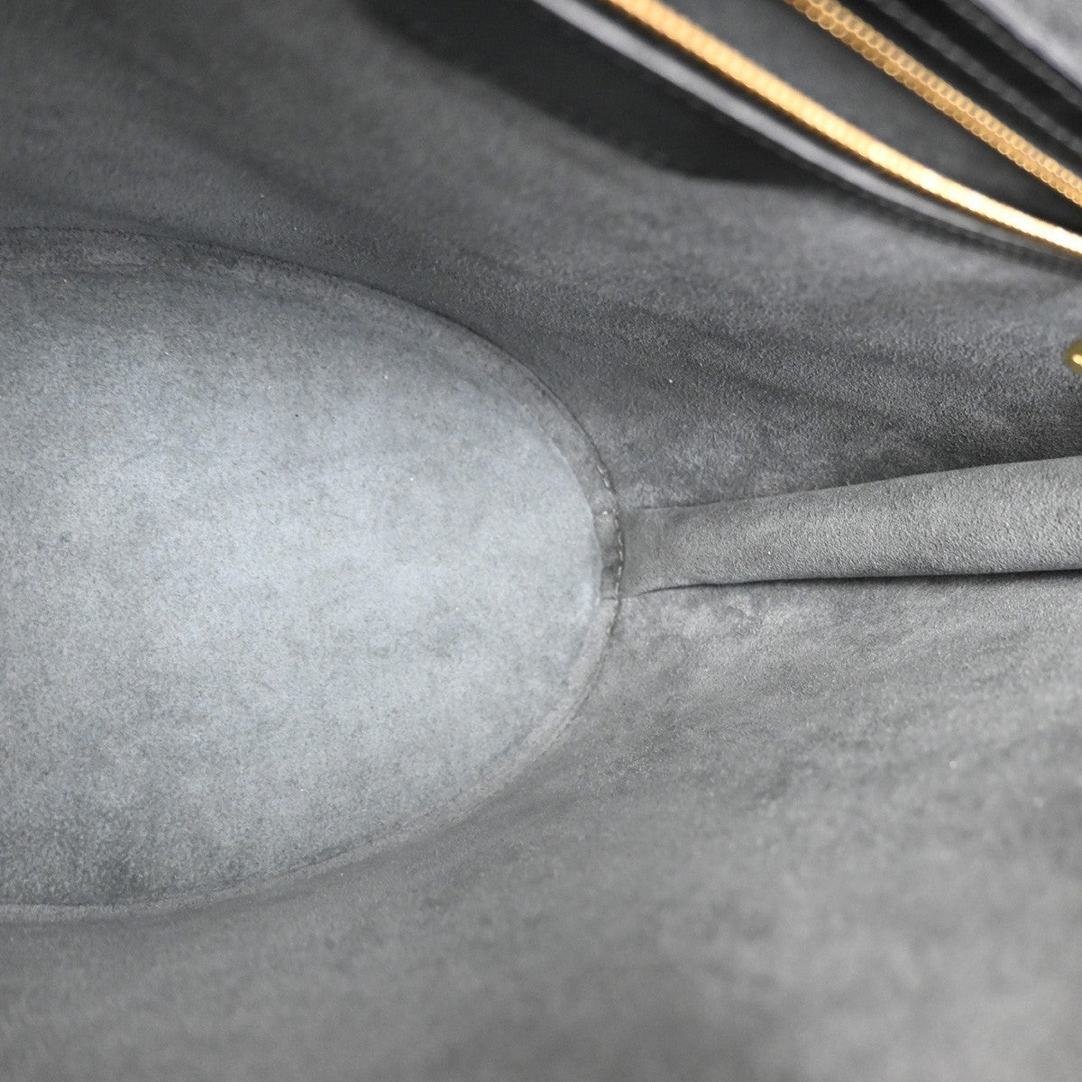 Louis Vuitton Saint Jacques Handbag Epi Leather, BLACK, LEATHER, Shoulder bag