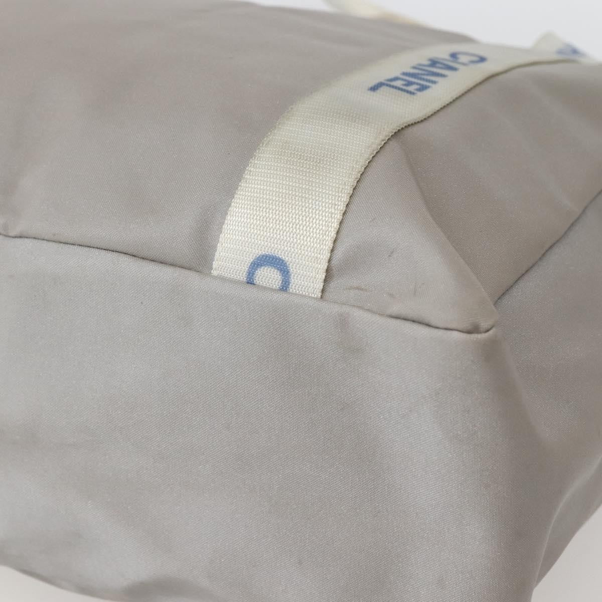 Chanel Sport Line Tote bag Nylon, GRAY, NYLON, Tote bag