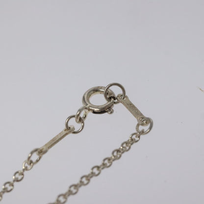 Tiffany & Co. Elsa Peretti Open Heart Pendant Necklace Sterling Silver, SILVER, SILVER, Necklace