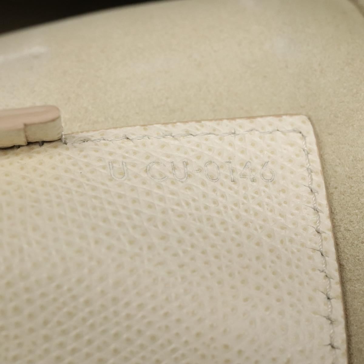 Celine Vertical Cabas Tote Leather, WHITE, LEATHER, Tote bag