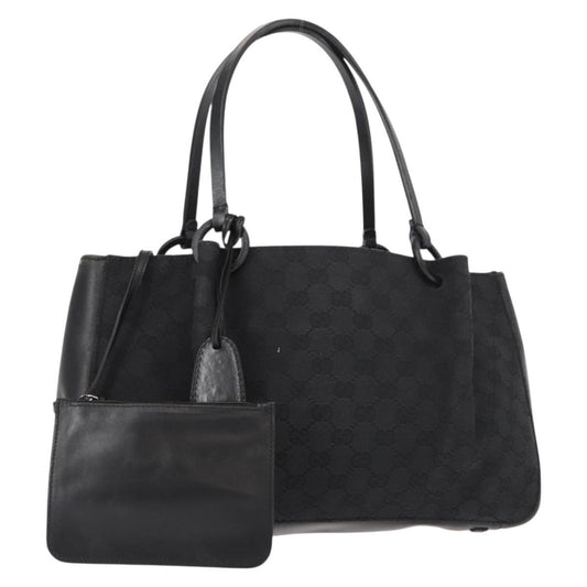 Gucci Vintage Jackie Tote GG Canvas, BLACK, CANVAS, Tote bag