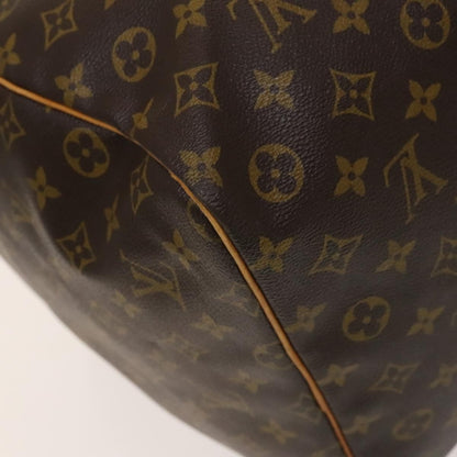 Louis Vuitton Keepall Bag Monogram Canvas, BROWN, CANVAS, Travel bag
