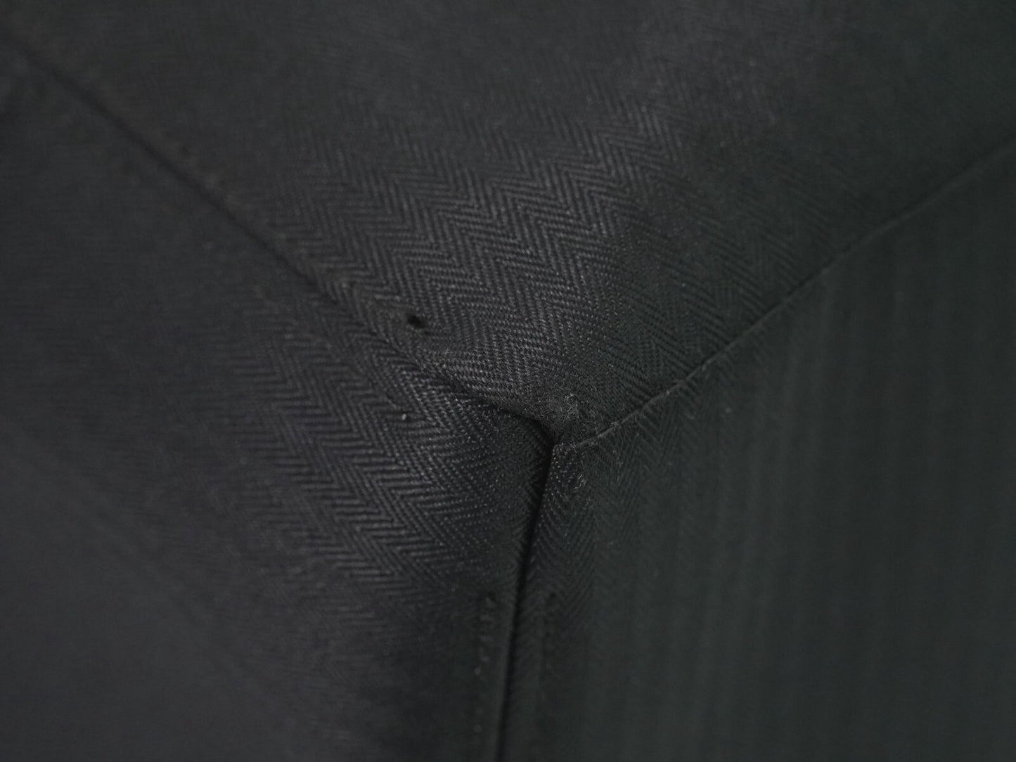 Hermes Acapulco Tote Toile and Leather, BLACK, CANVAS, Tote bag