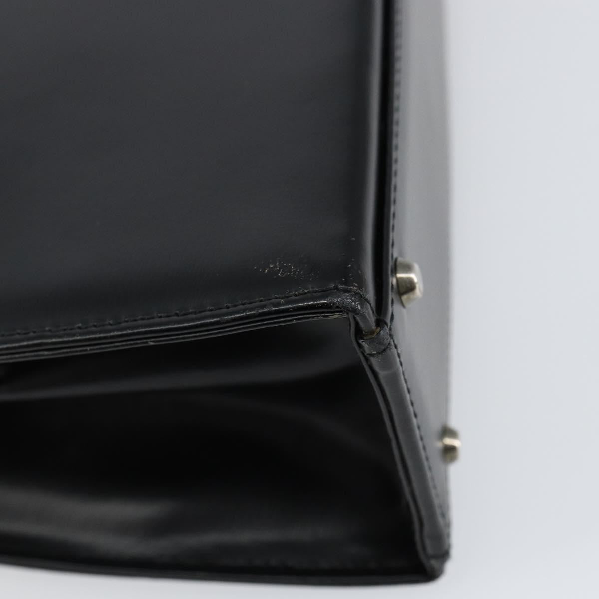 Givenchy Twist lock top handle bag Leather, BLACK, LEATHER, Handbag