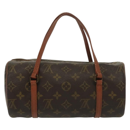 Louis Vuitton Papillon Handbag Monogram Canvas, BROWN, CANVAS, Handbag