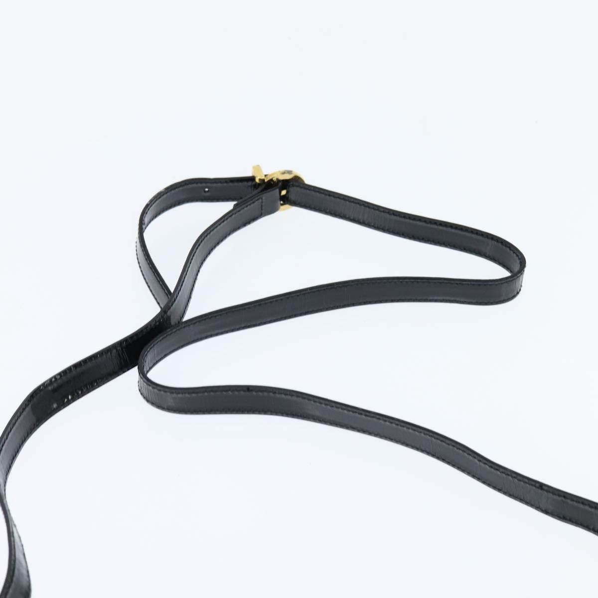 Salvatore Ferragamo Vala Handbag Patent leather, BLACK, PATENT_LEATHER, Handbag