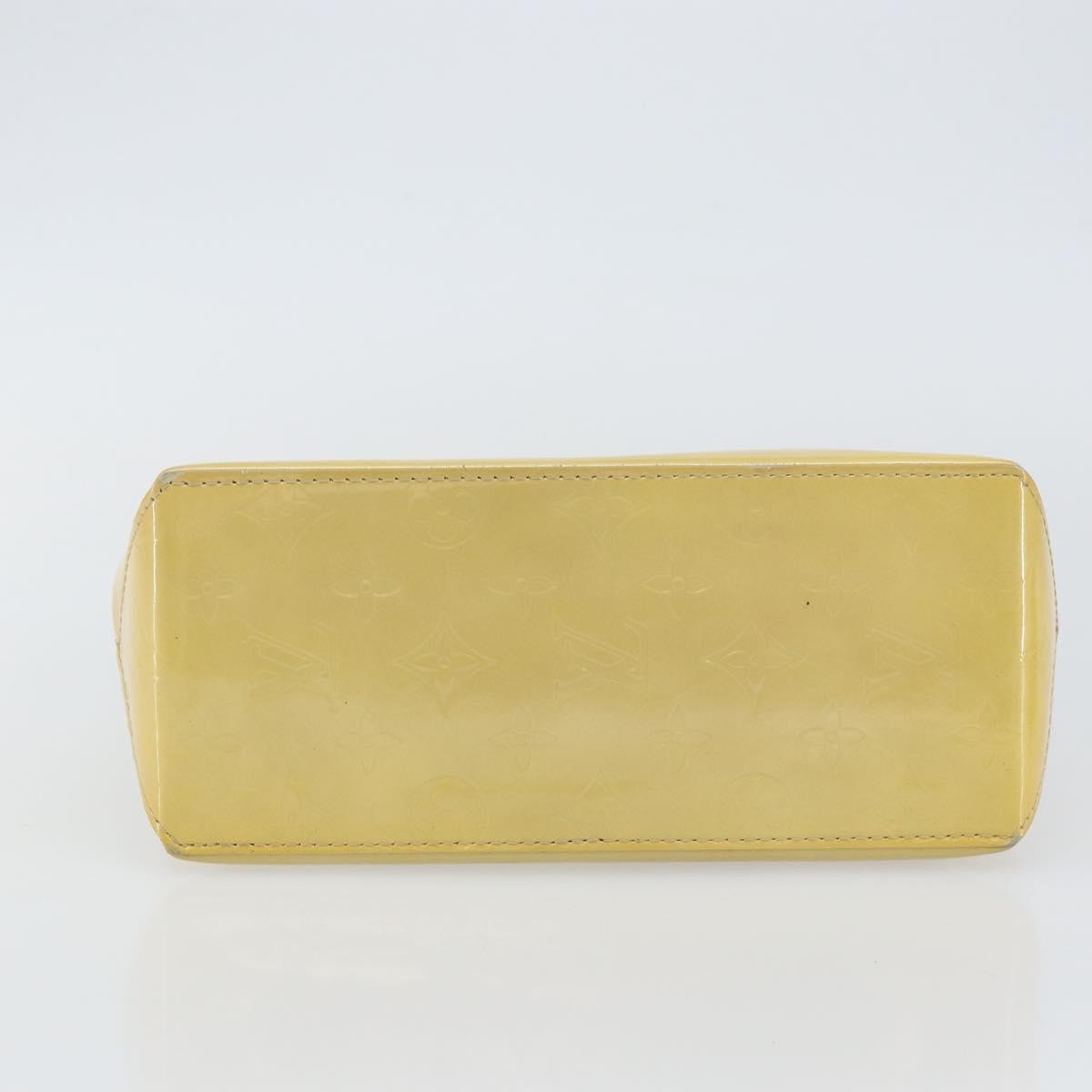 Louis Vuitton Reade Handbag Monogram Vernis, BEIGE, PATENT_LEATHER, Handbag