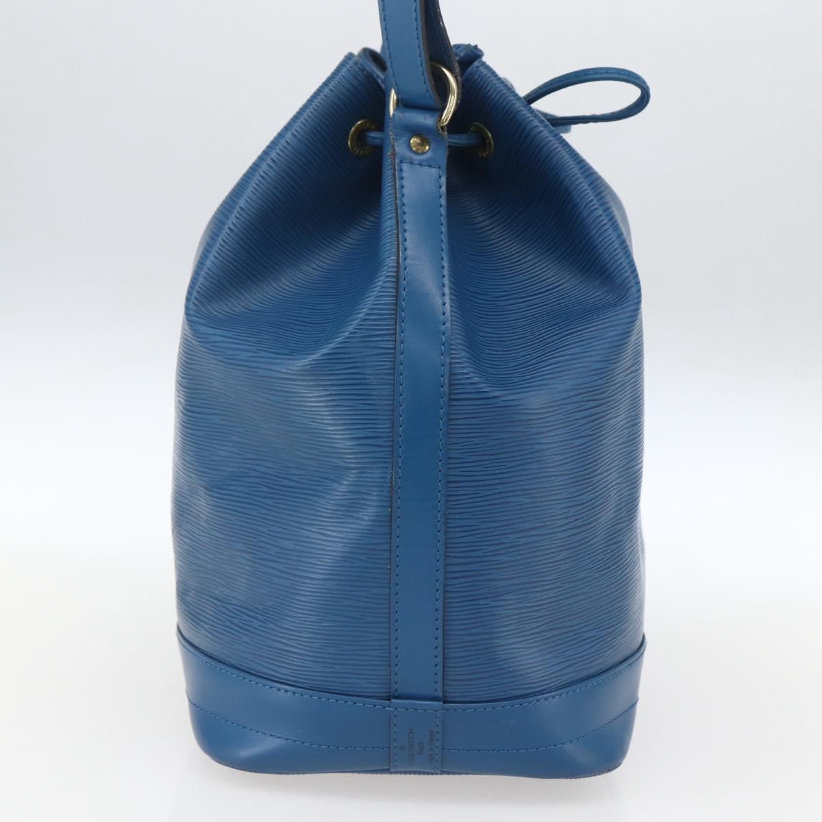 Louis Vuitton Noe Handbag Epi Leather, BLUE, LEATHER, Shoulder bag