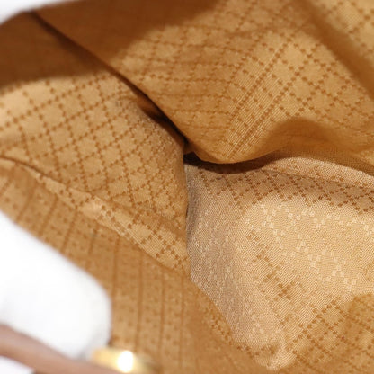 Gucci Bamboo Handle Tote Suede, BROWN, SUEDE, Tote bag