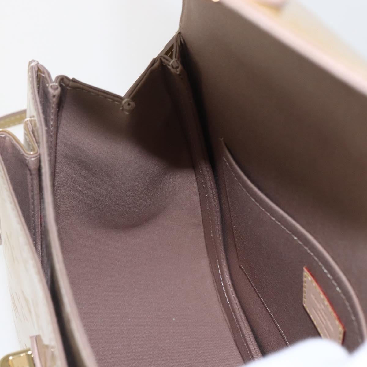 Louis Vuitton Mirada Handbag Monogram Vernis, BEIGE, PATENT_LEATHER, Handbag