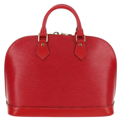 Louis Vuitton Vintage Alma Handbag Epi Leather, RED, LEATHER, Handbag