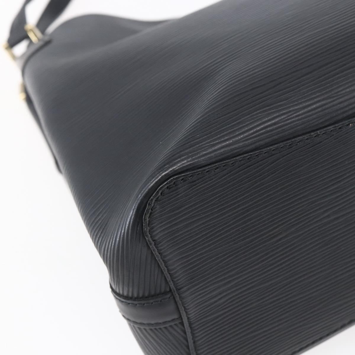 Louis Vuitton Mandara Handbag Epi Leather, BLACK, LEATHER, Shoulder bag