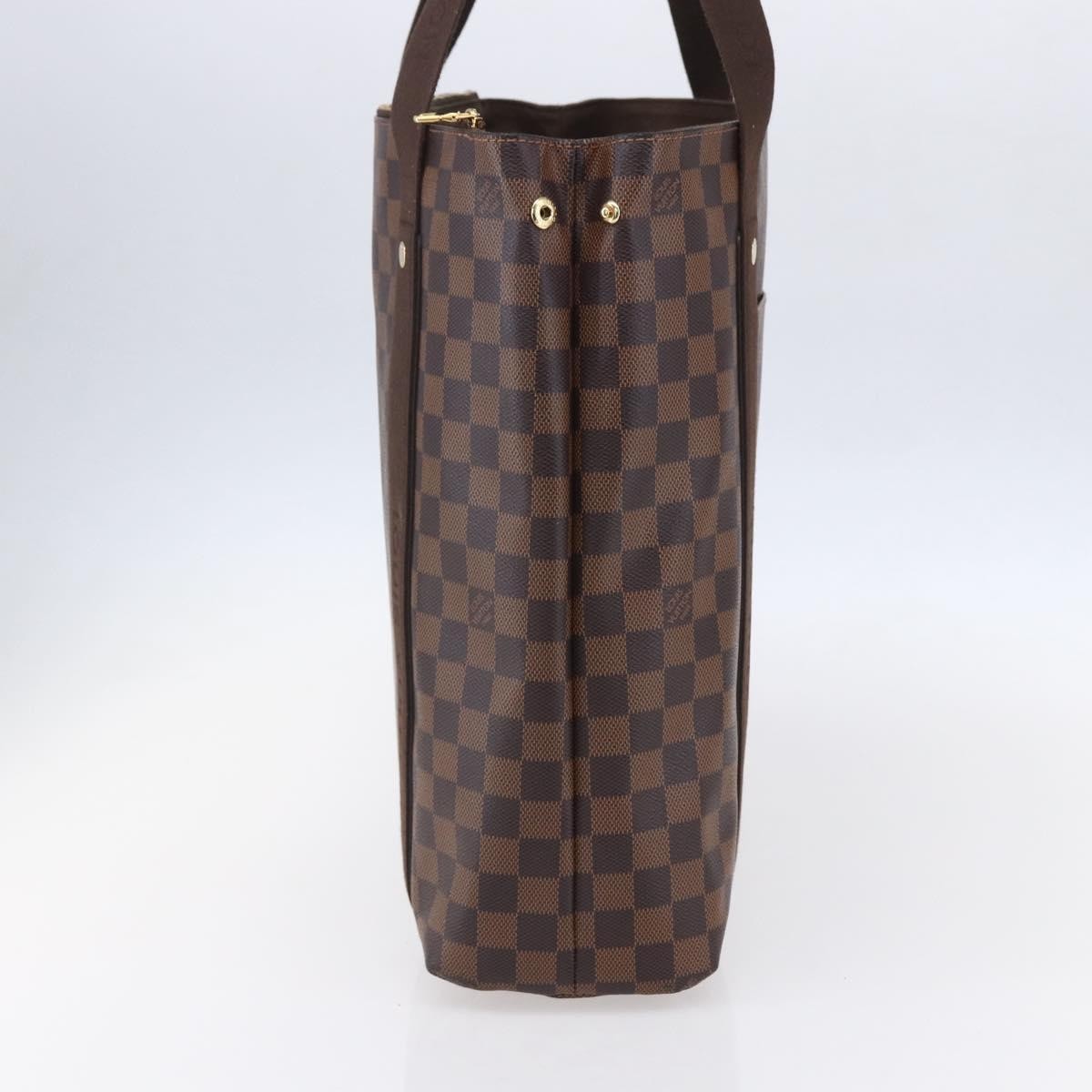 Louis Vuitton Cabas Beaubourg Damier, BROWN, CANVAS, Tote bag