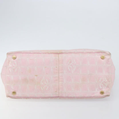 Chanel Travel Line Tote Nylon, PINK, NYLON, Tote bag
