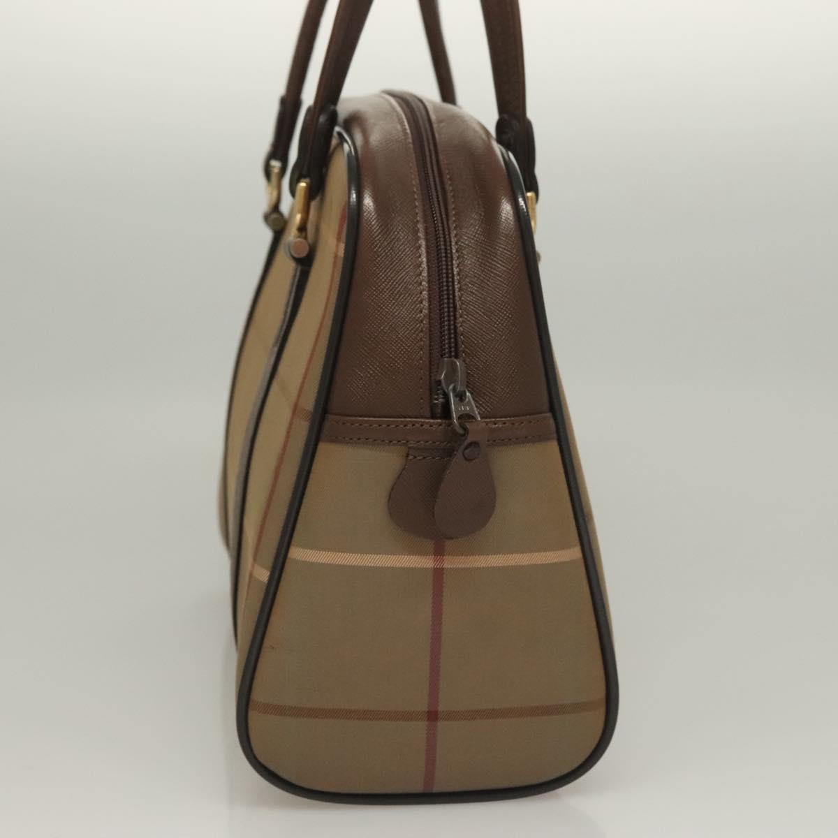 Burberry Nova Check Handbag Nova Check Canvas, BEIGE, CANVAS, Handbag