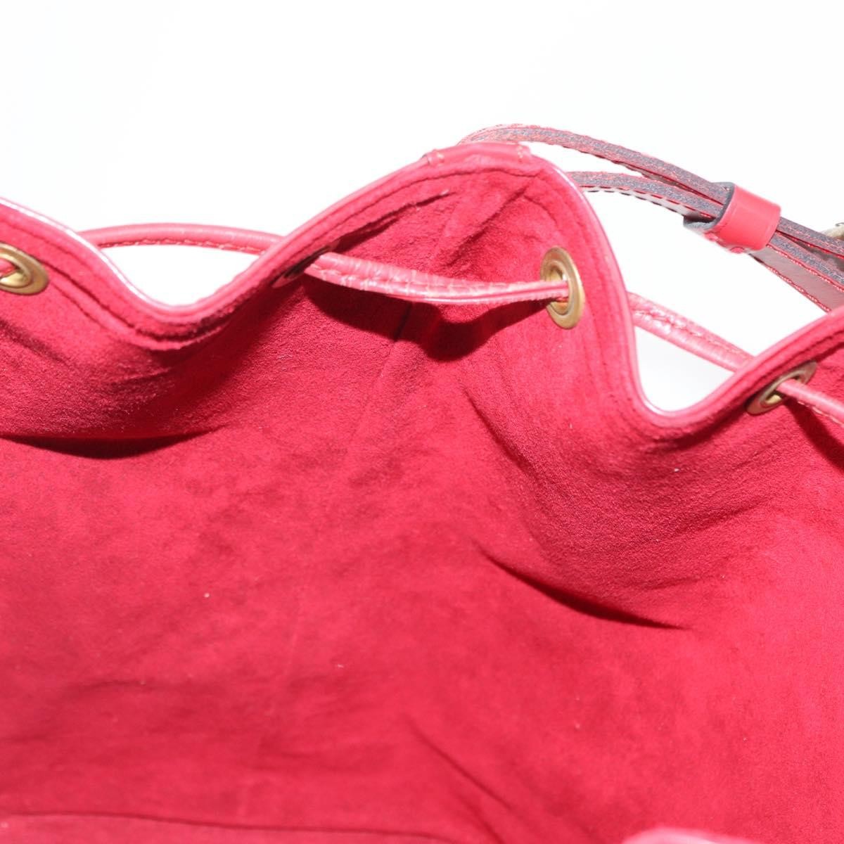 Louis Vuitton Petit Noe NM Handbag Epi Leather, RED, LEATHER, Shoulder bag