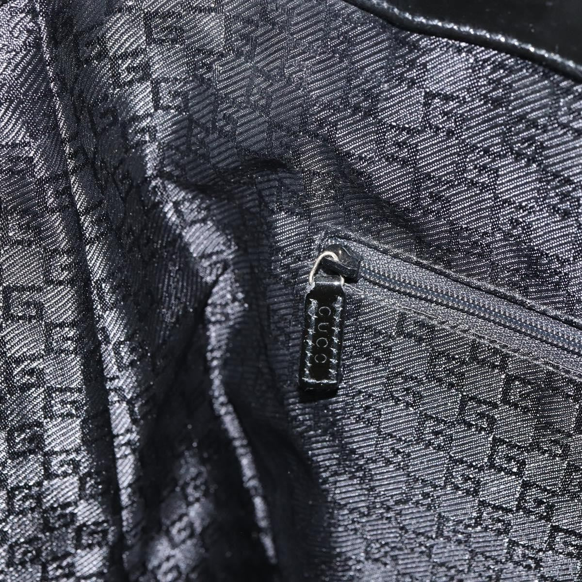 Gucci Vintage tote Canvas, BLACK, CANVAS, Tote bag