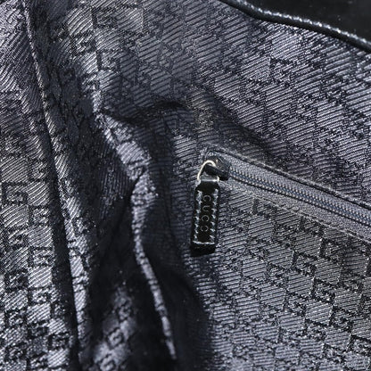 Gucci Vintage tote Canvas, BLACK, CANVAS, Tote bag