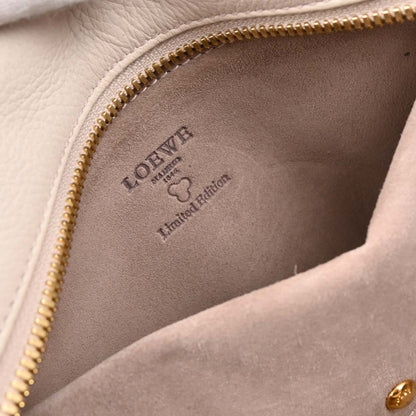 Loewe Amazona Bag Leather, ECRU, LEATHER, Bag