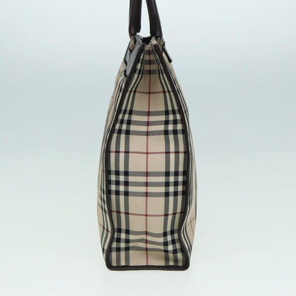 Burberry Nova Check Tote canvas check pattern, BEIGE, CANVAS, Tote bag