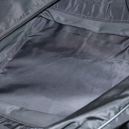 Prada Boston Bag Tessuto, BLACK, NYLON, Handbag