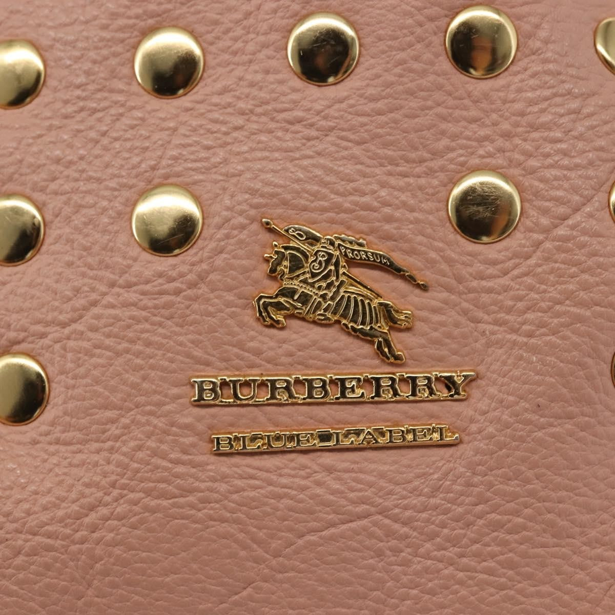 Burberry Blue Label shoulder bag Leather, PINK, LEATHER, Shoulder bag