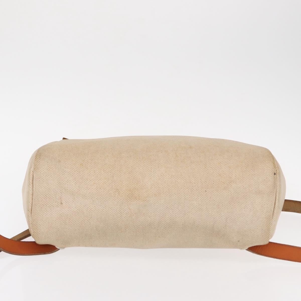 Hermes Herbag A Dos Backpack Toile, BEIGE, CANVAS, Backpack