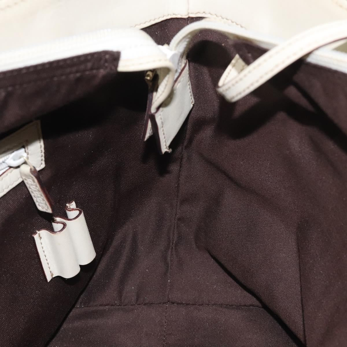 Gucci GG Canvas Bag Canvas, WHITE, CANVAS, Tote bag