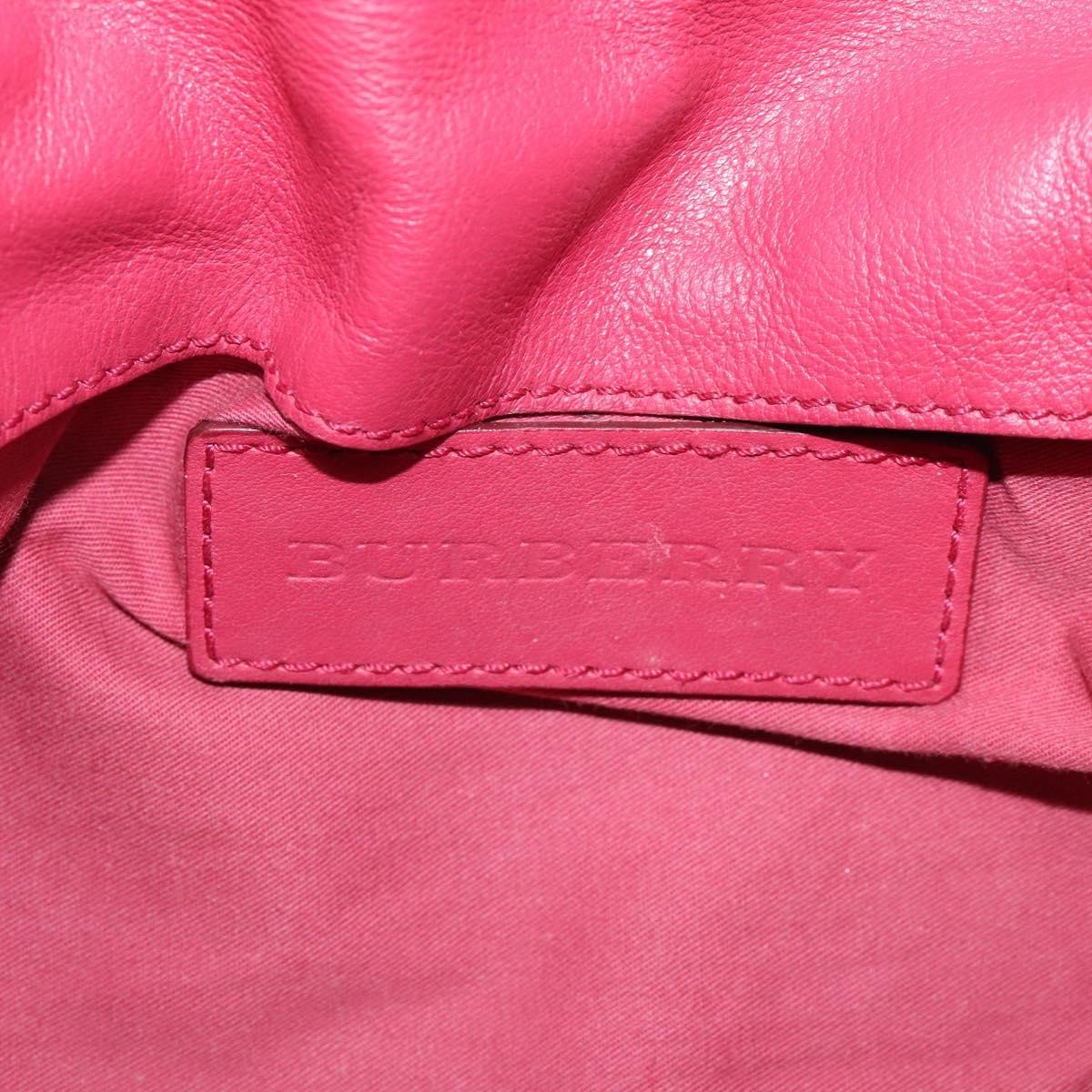 Burberry Flap Shoulder Bag Nova Check Coated Canvas, PINK, CANVAS, Shoulder bag