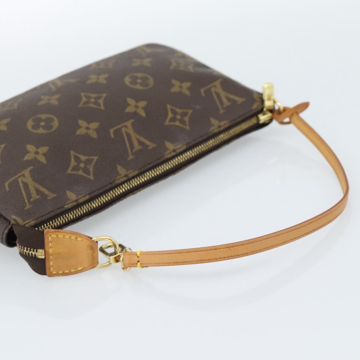 Louis Vuitton Pochette Accessoires NM Monogram Canvas, Brown, Canvas, Clutch