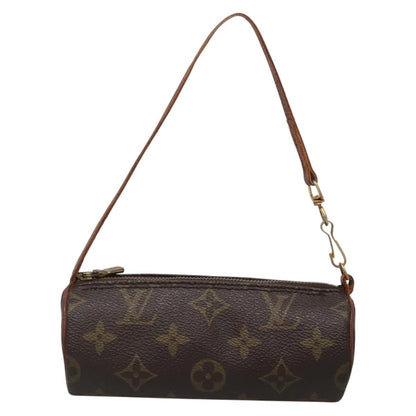 Louis Vuitton Papillon Pochette Monogram Canvas, BROWN, CANVAS, Handbag