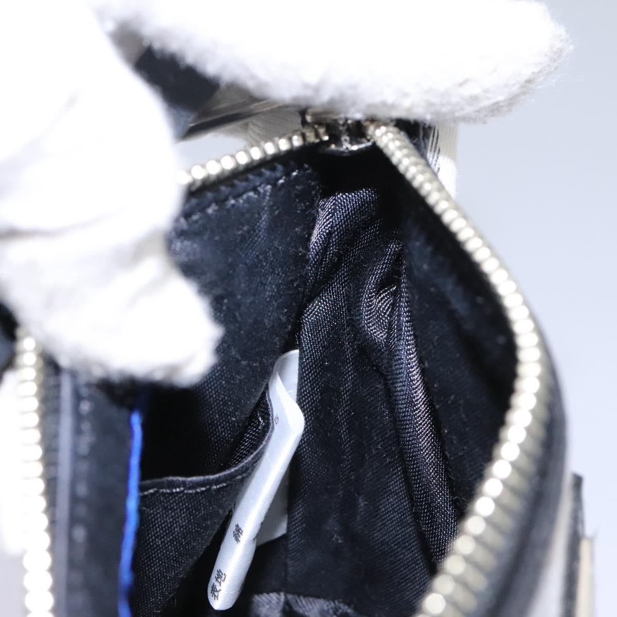 Burberry Nova check Pochette Nylon, GRAY, CANVAS, Clutche & pouche