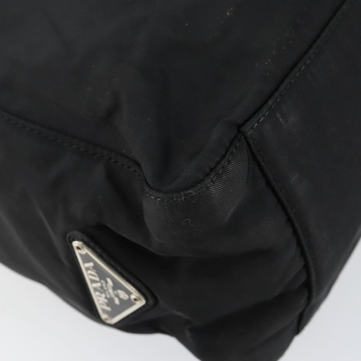 Prada Vintage Tote Tessuto, BLACK, NYLON, Tote bag