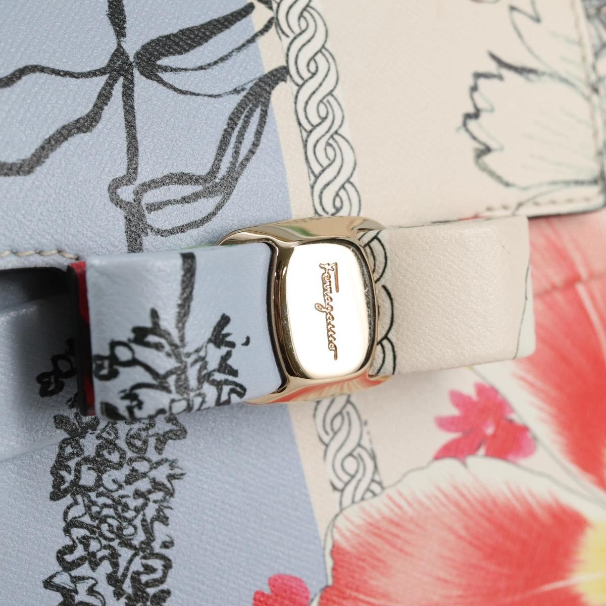 Salvatore Ferragamo Vala Handbag Leather, MULTICOLOUR, LEATHER, Handbag