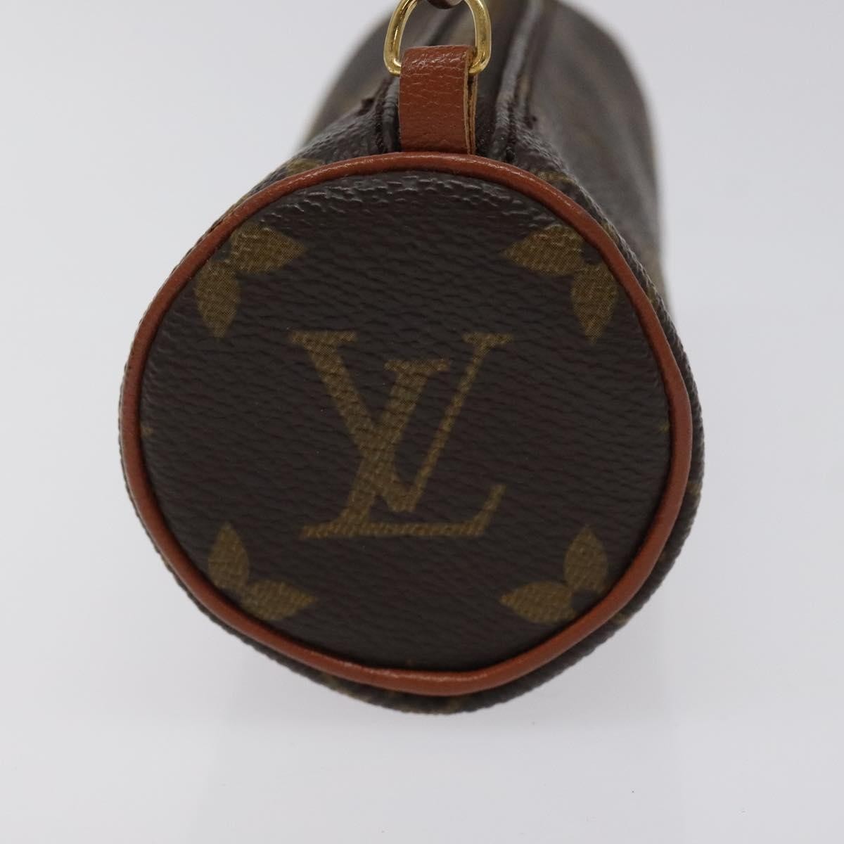 Louis Vuitton Papillon Pochette Monogram Canvas, BROWN, CANVAS, Handbag