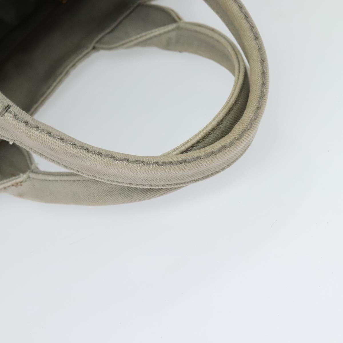 Prada Canapa Tote Canvas, GRAY, CANVAS, Tote bag