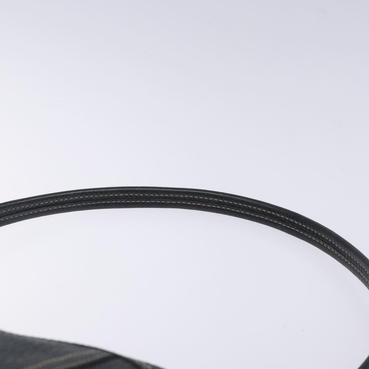 Prada Vintage Shoulder Bag Leather, NAVY, LEATHER, Shoulder bag