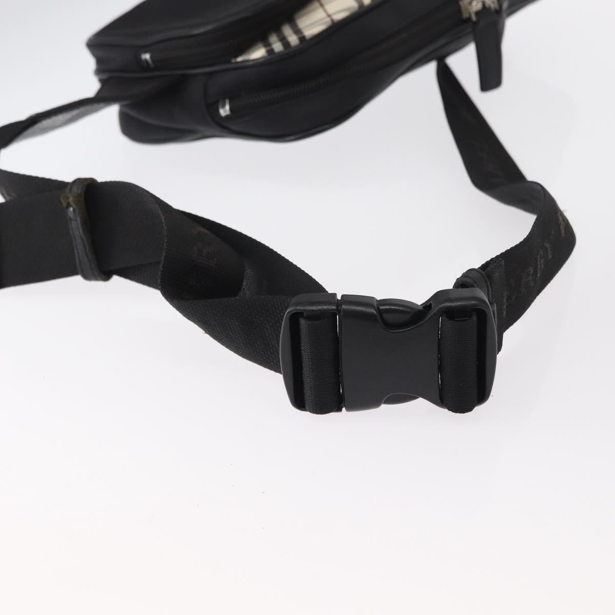 Burberry Waist Bag Nylon, BLACK, NYLON, Shoulder bag