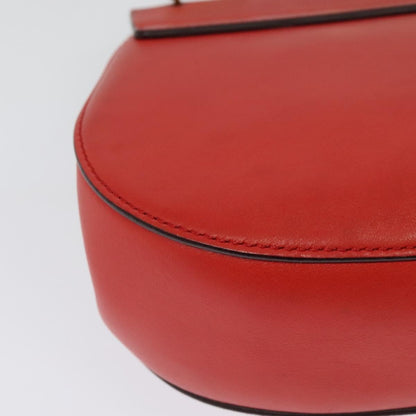 Chloe Drew Crossbody Bag Leather and Suede, RED, SUEDE, Shoulder bag