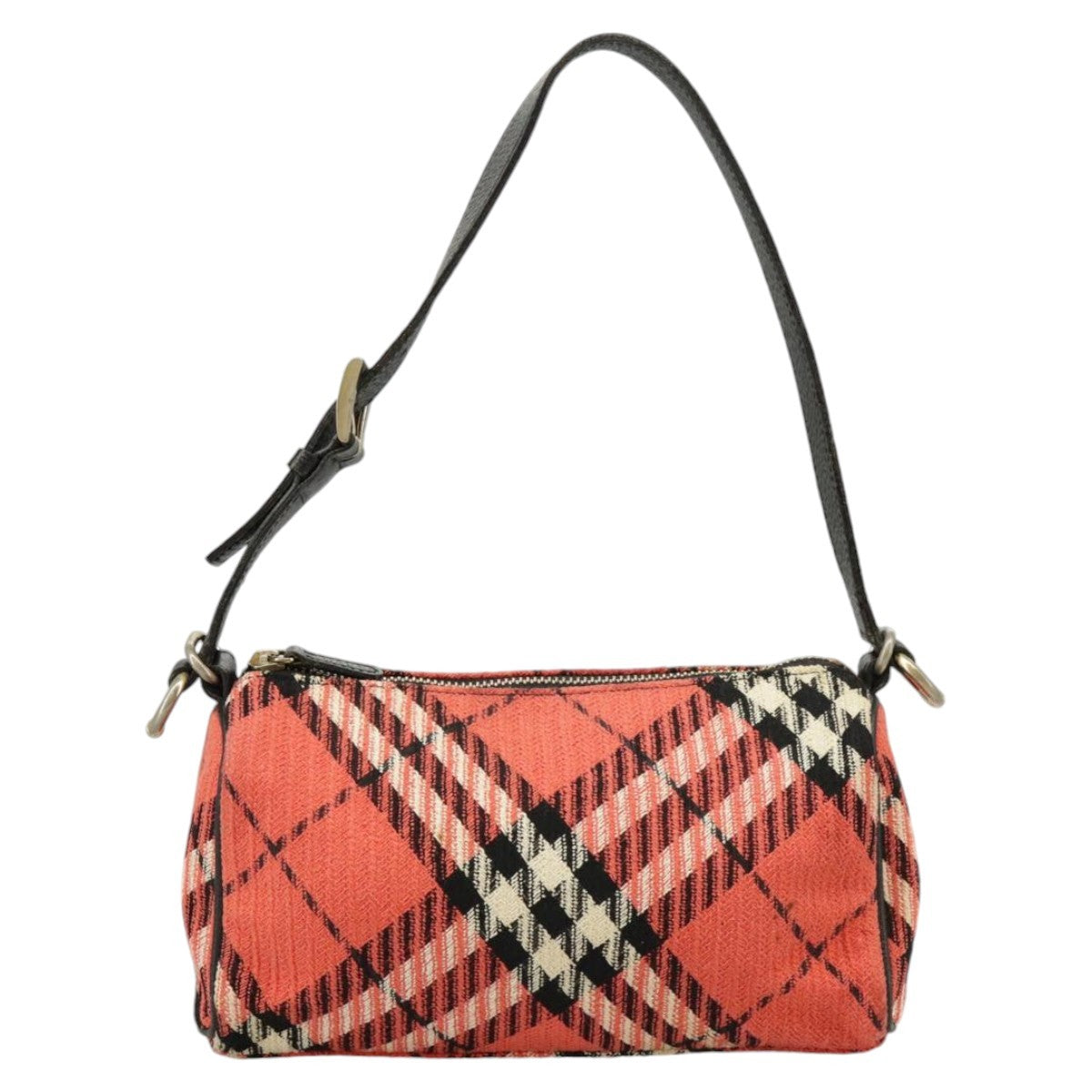 Burberry Nova Handbag Canvas, RED, CANVAS, Handbag