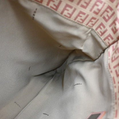 Fendi Vintage Zucca Zucca canvas, PINK, CANVAS, Handbag