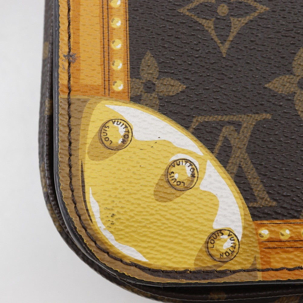Louis Vuitton Pochette Metis Limited Edition Summer Trunks Monogram Canvas, BROWN, CANVAS, Shoulder bag