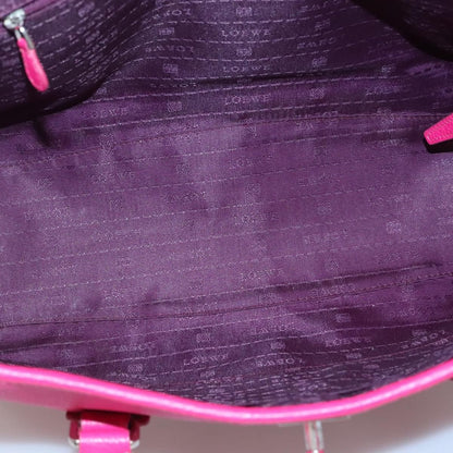 Loewe Alamo Handbag Leather, PINK, LEATHER, Handbag