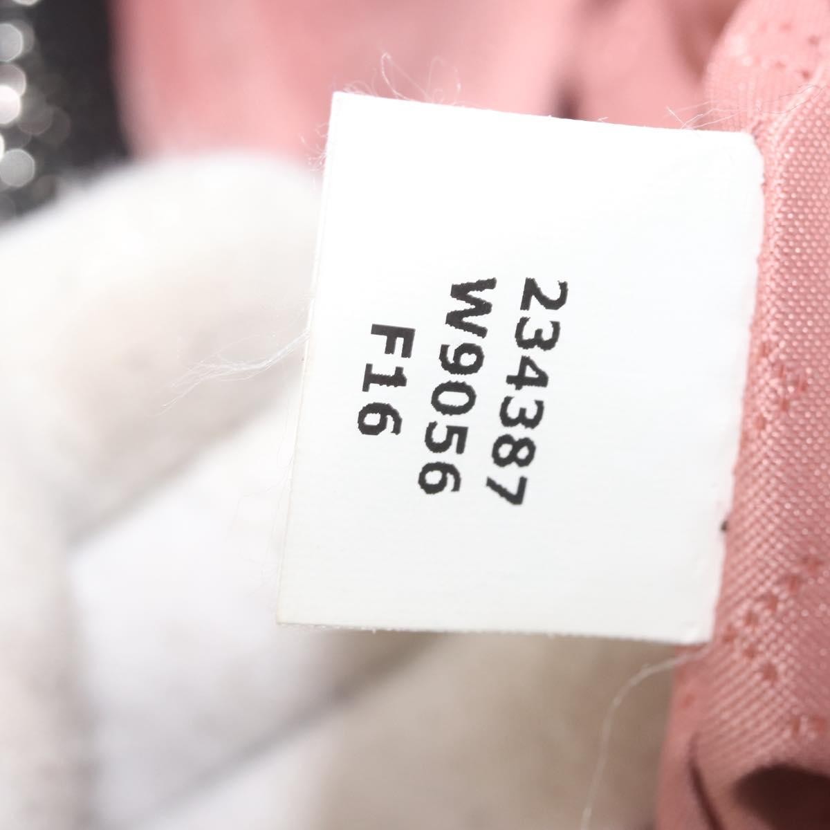 Stella McCartney Falabella Fold Over Bag Faux Suede, BLACK, SYNTHETIC, Crossbody bag