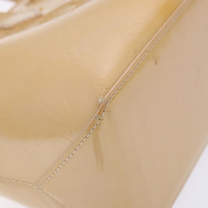 Louis Vuitton Wilshire Handbag Monogram Vernis, BEIGE, PATENT_LEATHER, Handbag