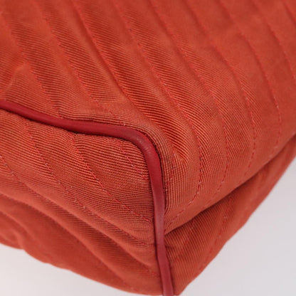 Bally Vintage Shoulder Bag Nylon, ORANGE, NYLON, Shoulder bag