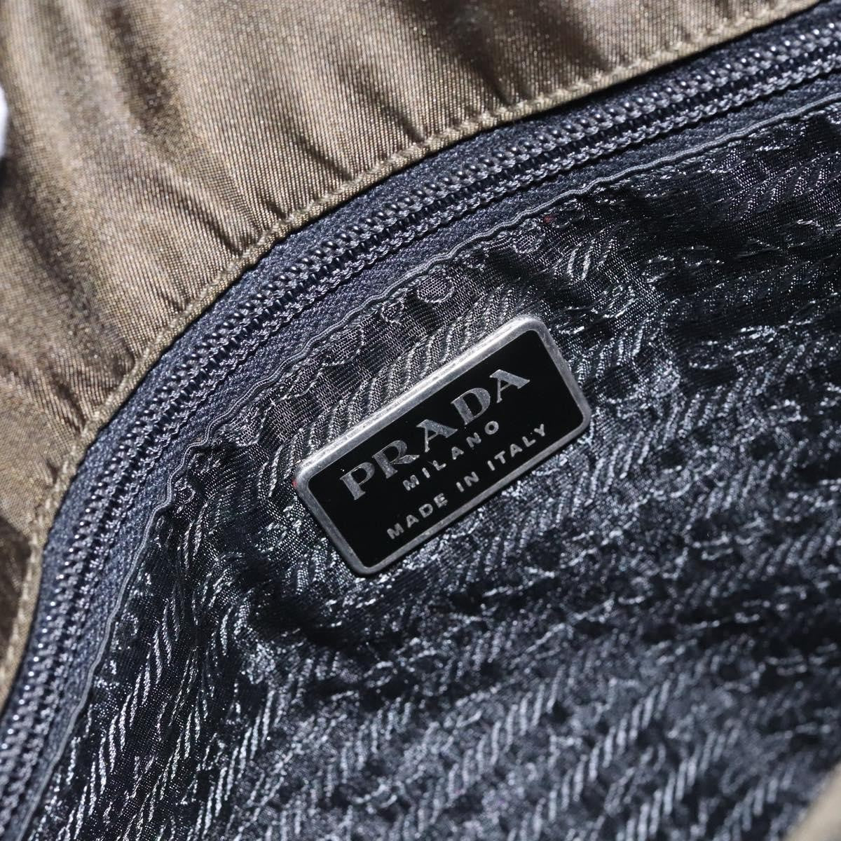 Prada Tote Vitello Daino Vitello Daino, GREEN, NYLON, Tote bag