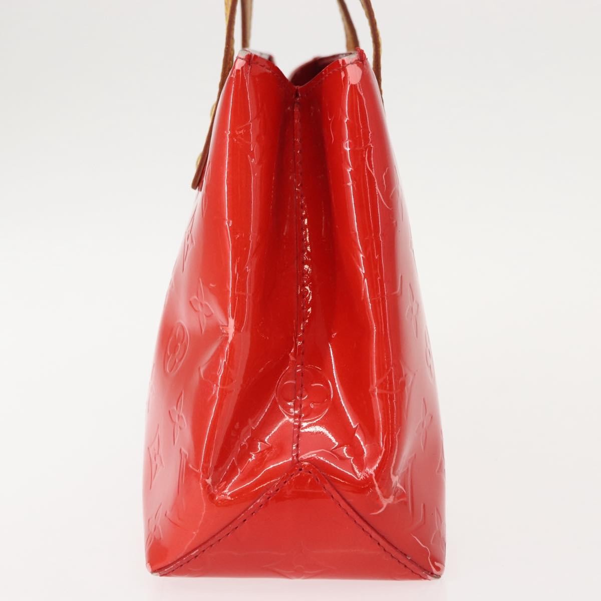 Louis Vuitton Reade Handbag Monogram Vernis, RED, PATENT_LEATHER, Handbag