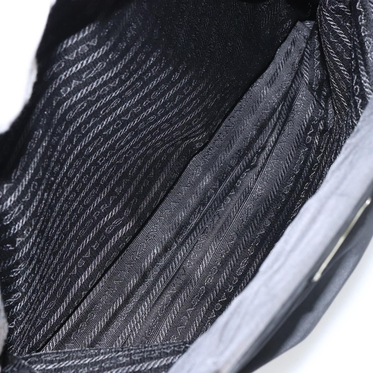 Prada Vintage Tote Tessuto, BLACK, NYLON, Tote bag