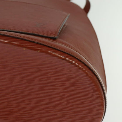 Louis Vuitton Gobelins Backpack Epi Leather, BROWN, LEATHER, Backpack